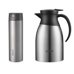SUPOR 苏泊尔 保温杯壶套装1.5L+480ML