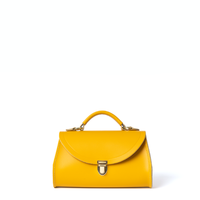 Cambridge Satchel 剑桥包 Poppy 迷你斜挎包 9英寸 柠檬黄