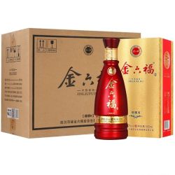 金六福 绵雅8 白酒 42度 整箱装500ml*6瓶 高档礼盒装白酒 ¥1429 ¥289 *6件