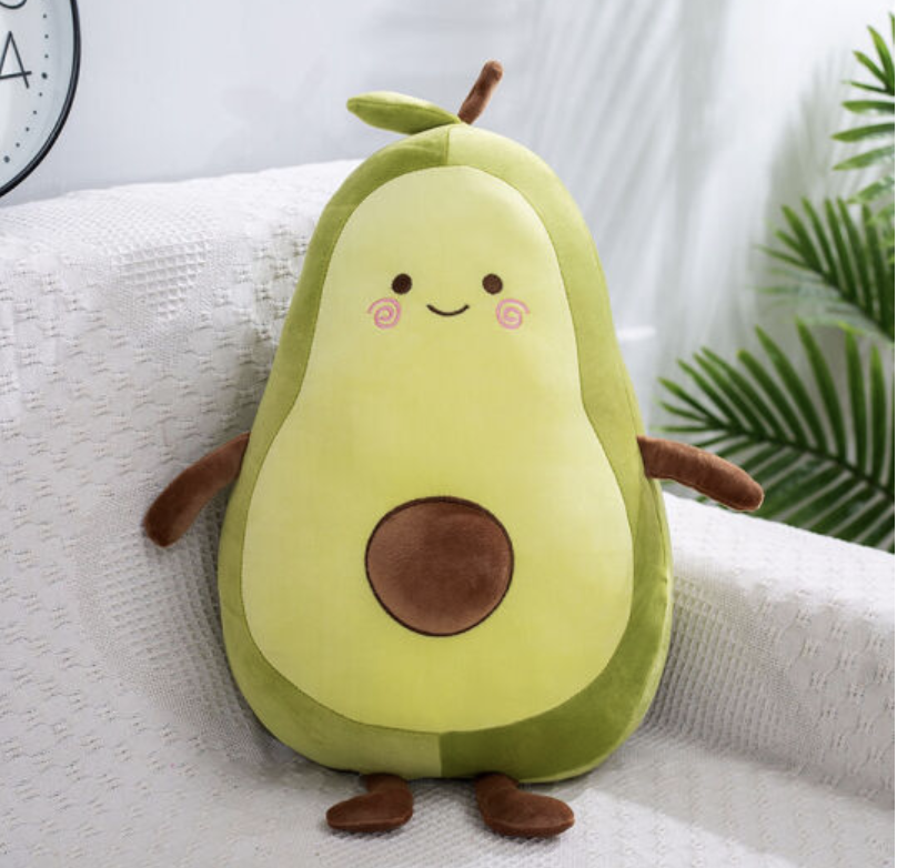 移动专享: 君偕 可爱牛油果抱枕 85cm
