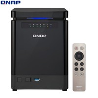 威联通（QNAP）TS-453Bmini 8G内存 四核处理器 直立 NAS 四盘位网络存储（无内置硬盘）