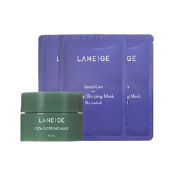 Laneige 兰芝 睡眠面膜(薰衣草)4ml*3+绿森林面膜10ml