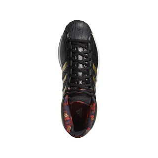 adidas 阿迪达斯 Pro Model 2G 男士篮球鞋 FW3138 黑色 41