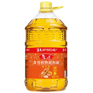 鲁花 食用油 花生香型 食用植物调和油6.18L *2件