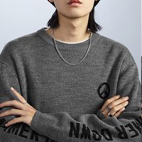 太平鸟 守望先锋系列 BWEBA3A16 圆领羊毛衫