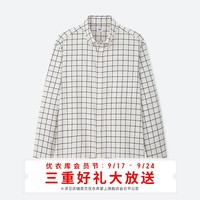 男装 法兰绒格子衬衫(长袖) 421192