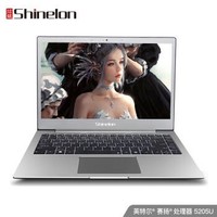 Shinelon 炫龙 A3 D1 英特尔奔腾5205U 13.3英寸轻薄笔记本电脑（4G 256G SSD 72%色域）