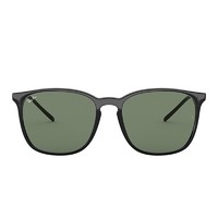 Ray-Ban 雷朋 0RB4387F 男女款方框轻质墨镜