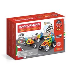 MAGFORMERS 麦格弗 汽车系列磁力片 707019 变换车轮套组 *2件