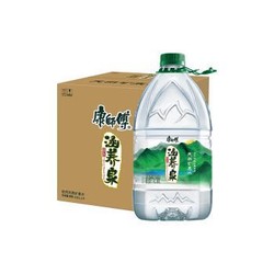 涵养泉4.5L*4瓶天然矿泉水偏硅酸型桶装家庭用水康师傅出品 饮用水整箱装 桶装水 *4件