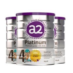 a2 Platinum白金版 婴幼儿奶粉 4段 900g*3罐装