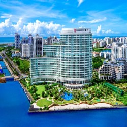 视房态升级亲子套房!周末不加价!海口华彩华邑酒店 高级房市景房1晚(含早餐+中式餐+帆船体验/下午茶)