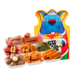 LYFEN 来伊份 板牙巨型零食大礼包 2005g