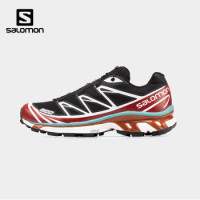 【潮流尖货】萨洛蒙(Salomon)男女款 时尚休闲减震跑步 穿潮流搭网面透运动鞋 XT-6 ADV 黑色 412533 UK4.5(37 1/3)