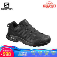 萨洛蒙(Salomon)男款户外防水透气减震防护登山徒步鞋 XA PRO 3D v8 GTX 黑色 409889 UK6.5(40)
