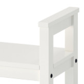 IKEA 宜家 HEMNES汉尼斯系列 IKEA00000671 北欧多功能换鞋凳 85*32cm 白色