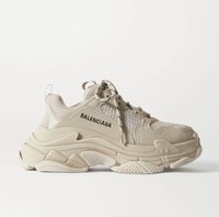 Balenciaga 巴黎世家 Triple S 燕麦色老爹鞋