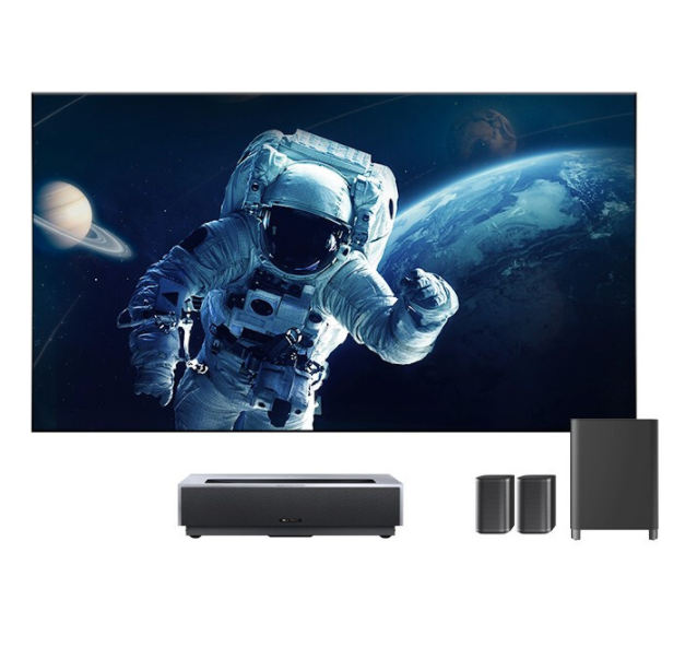 峰米激光电视4kmax家用投影仪投影机含菲涅尔硬屏4k超高清4500ansi