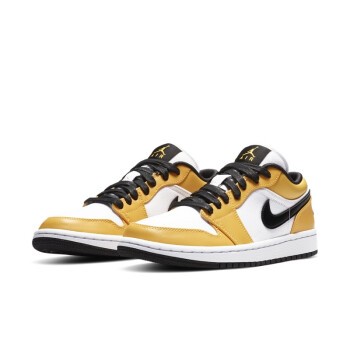 AIR JORDAN 正代系列 Air Jordan 1 女士休闲运动鞋 CZ4776-107 镭射橙 38.5