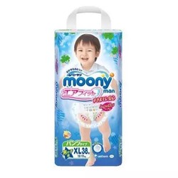 moony 尤妮佳 男婴用拉拉裤 XL *4件