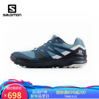 萨洛蒙(Salomon)男款 户外舒适缓震透气徒步鞋 XA ROGG 蓝色 411123 UK8(42)
