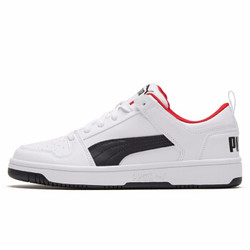 彪马 PUMA 男女 基础系列 Puma Rebound LayUpLo SL 运动 休闲鞋 369866 01 彪马白-黑-鲜红色 40.5码 UK7码