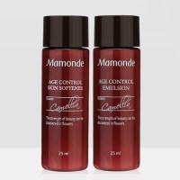 天猫U先：Mamonde 梦妆 山茶凝时系列 水25ml+乳25ml