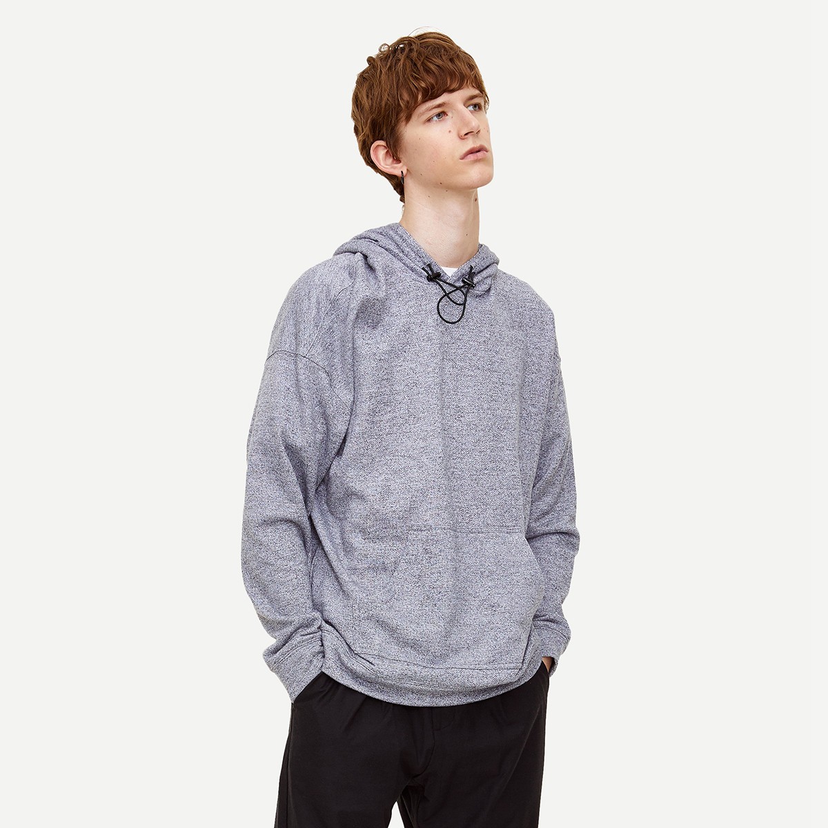 urbanrevivoml37r4le2000h0男装抽绳帽领长t恤