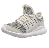 adidas Originals Tubular Radial C 小童休闲运动鞋 银色 28