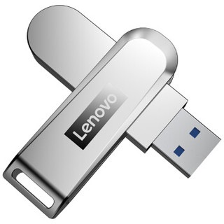 Lenovo 联想 128GB USB3.0（USB3.1 Gen1) U盘 X3 香槟银