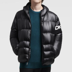 DKNY LOGO 男士羽绒服