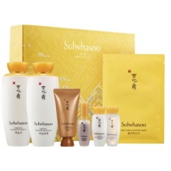 Sulwhasoo 雪花秀 滋盈肌本润颜水乳7件套装(水125+15ml+乳125+15ml+肌底精华8ml+面膜1片+睡眠面膜30ml)