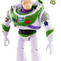 Mattel 美泰 GFR28 玩具总动员 4 发音人 Buzz Lightyear 德语，含+15句，17厘米玩具可动人偶，适合3岁以上儿童