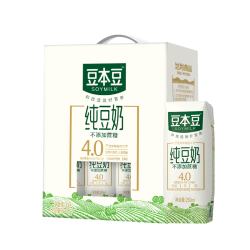 豆本豆 纯豆奶 250ml*12盒 *4件