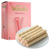 88VIP：Wasuka 哇酥咔 爆浆威化卷 草莓味 240g