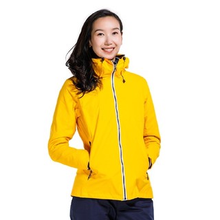 DECATHLON 迪卡侬 SAILING 100 女士冲锋衣 169766-8548402 枇杷黄 XL