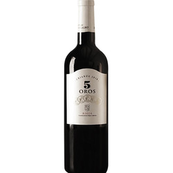 西班牙 5个金币 原装进口DOC级别佳酿红葡萄酒瓶装红酒 750ml 14%vol. *2件