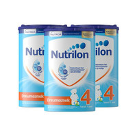 Nutrilon 荷兰牛栏 婴幼儿成长奶粉4段800g（新包装） 3罐装
