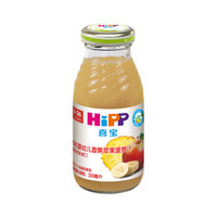 喜宝（HiPP）婴幼儿辅食宝宝零食 蔬果肉泥（6-36月龄适用）欧洲原装进口 有机香蕉苹果菠萝汁 *8件