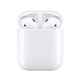 Apple 苹果 AirPods（二代）真无线蓝牙耳机 有线充电盒版