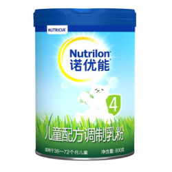 诺优能PRO(Nutrilon) 儿童配方调制乳粉(36-72月龄,4段)800g