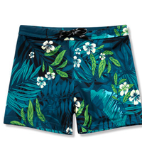 YUKE 羽克 男士泳衣 B26 丛林花语 3XL