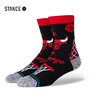 STANCE中筒袜NBA联名logo运动袜子男士涂鸦潮袜休闲袜 A558C20BUL