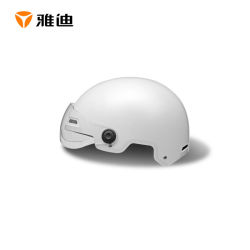 雅迪 电动车头盔 3C认证 0811半盔