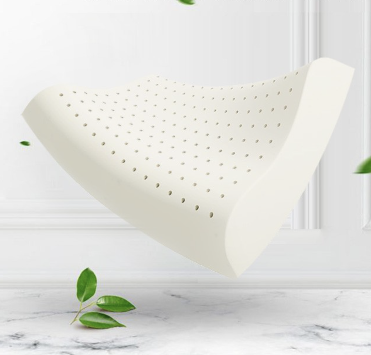 25元】乳胶枕头_dunlopillo 邓禄普 天然成人乳胶枕 护颈波浪枕多少钱