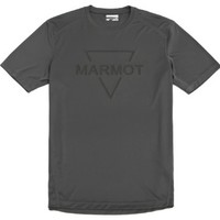 Marmot 土拨鼠 男士运动T恤 H54305-1515 玛瑙灰 S