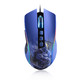 NINGMEI 宁美 GM52 鼠年限定款 有线鼠标 10000DPI RGB 蓝色