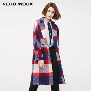 VeroModa 318327534 女士复古格纹大衣