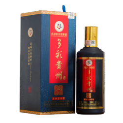 多彩贵州酒 经典传承 茅台镇酱香型白酒大曲坤沙纯粮食高度白酒53度高粱酒 经典传承单瓶装 *3件