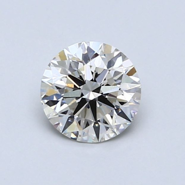 bluenile065克拉圆形切割钻石理想切工i级成色vvs2净度